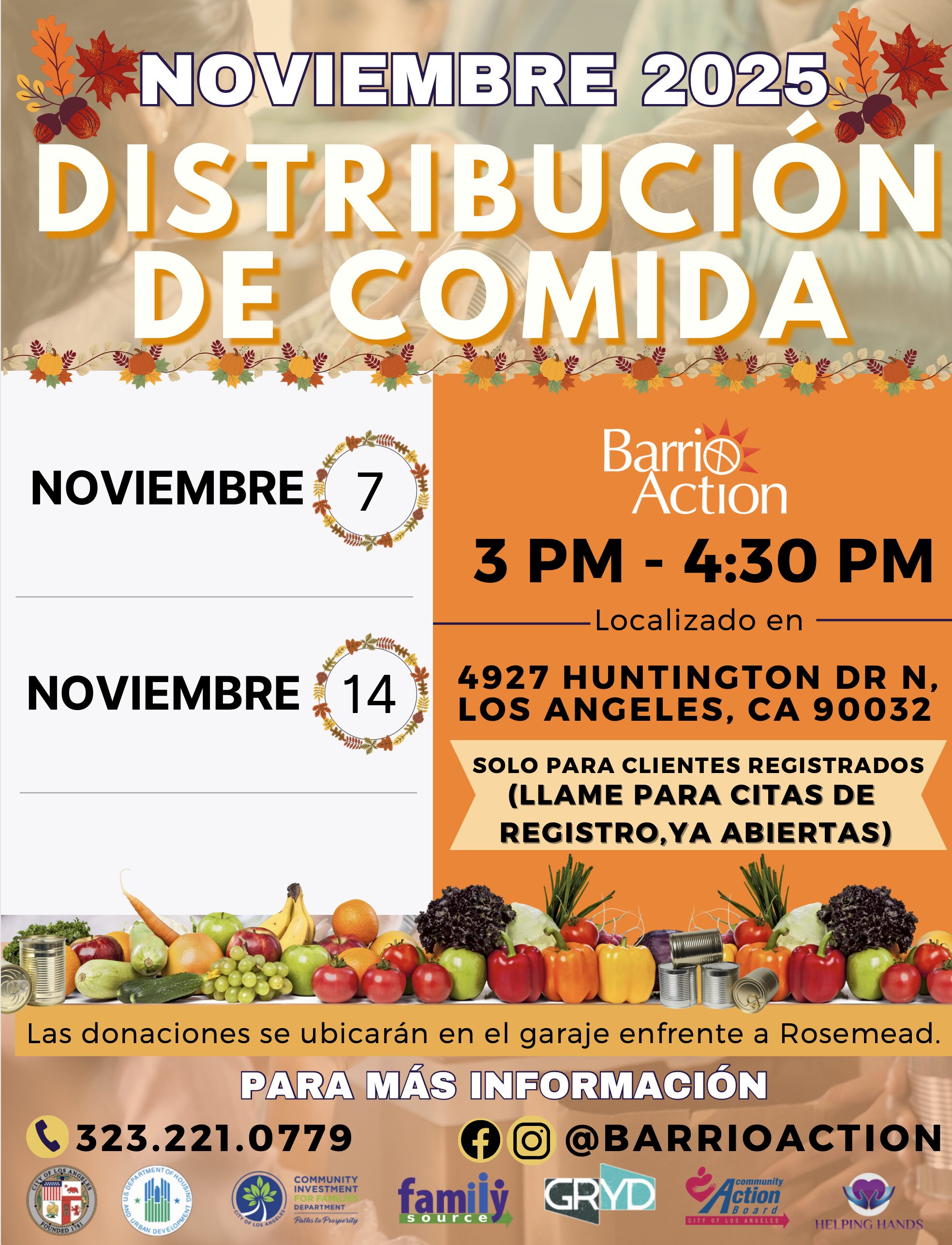 November Food Distribution 