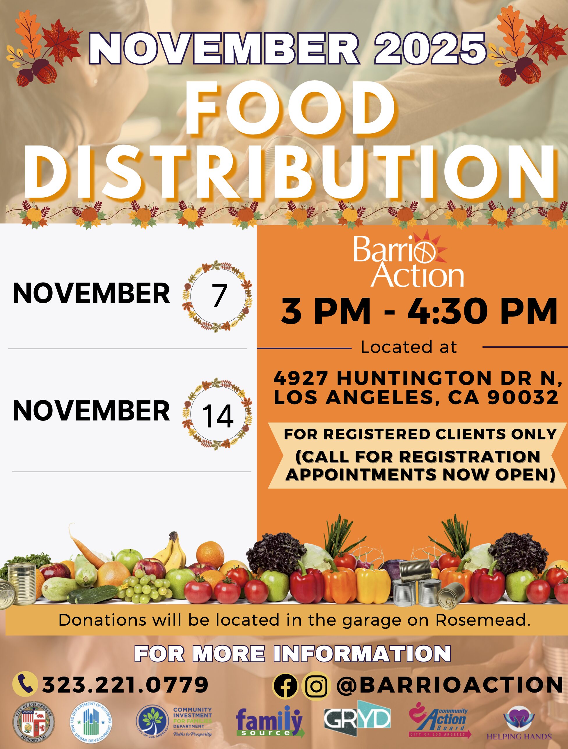 November Food Distribution 